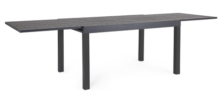 BIZZOTTO stół ogrodowy CLIV 135-270       czarny / rozkładany