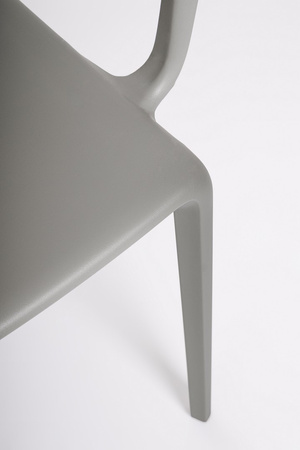 BIZZOTTO krzesło ogrodowe CHLORIS ARM     szare