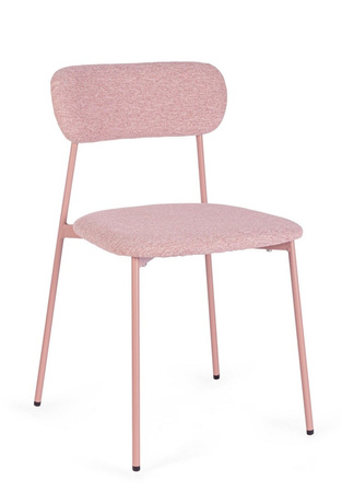 BIZZOTTO krzesło INKA różowe