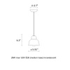 SOSPENSIONE GRANDE / LARGE PENDANT BERIMBAU Ferroluce C2611-MOK