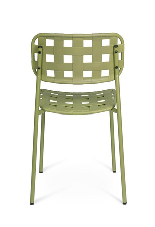 BIZZOTTO krzesło ogrodowe CLOVER zielone