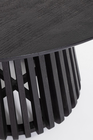 BIZZOTTO stół jadalniany ODION 130        czarny