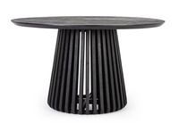 BIZZOTTO stół jadalniany ODION 130        czarny