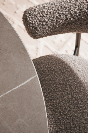 BIZZOTTO stół jadalniany BAMIRA 120       czarny