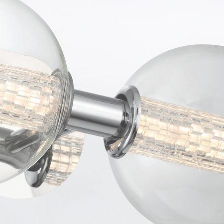 Kinkiet Atomo - 3 źródła światła - Polerowany chrom Quintiesse Eurofase QN-ATOMO-3W-PC