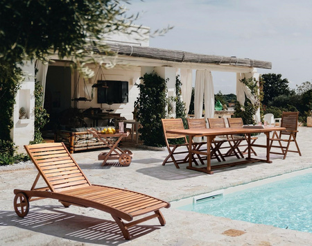 BIZZOTTO krzesło ogrodowe NOEMI           naturalne