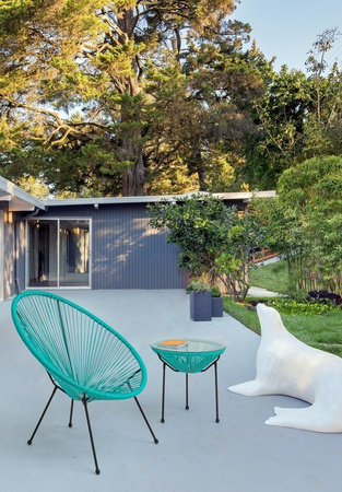 BIZZOTTO krzesło ogrodowe PARKER          turkusowe