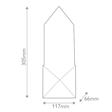 Mały kinkiet LED Caesar - Vintage mosiądz Quintiesse QN-CAESAR-W-S-VBS-AR