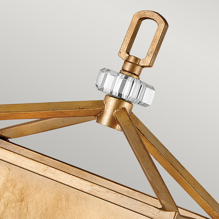 Kinkiet Stinson - 2 źródła światła - Postarzany mosiądz Stinson Quintiesse Hinkley QN-STINSON2-DBR