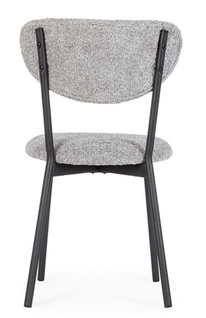 BIZZOTTO krzesło LUDMILLA szare