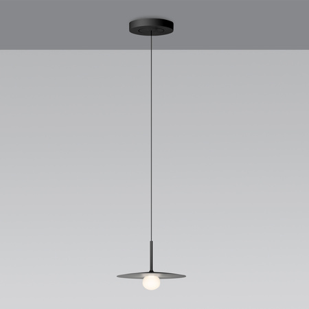 Vibia Tempo Lampa Wisząca LED, 25 wys. 200 cm, Grafitowy Mat