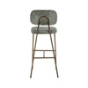 RICHMOND krzesło barowe XENIA 78 zielone