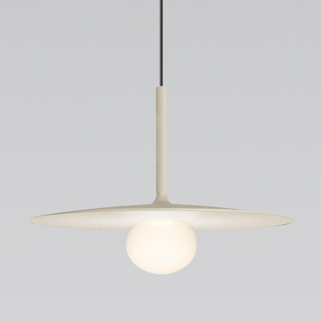 Vibia Tempo Lampa Wisząca LED, 25 wys. 200 cm, Kremowy Mat