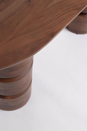 BIZZOTTO konsola CORTEZ brązowa