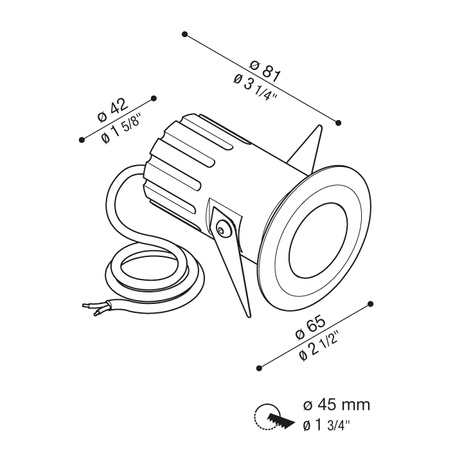 Lombardo LT15820BF3 Lampa dogruntowa CNC 50 2.0 T Full Resin