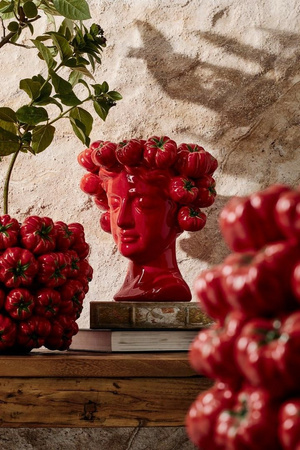 BIZZOTTO wazon GAZPACHO 22 czerwony