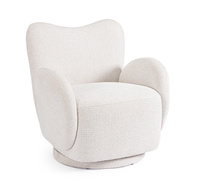 BIZZOTTO fotel obrotowy HARPER biały