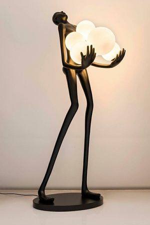 MOOSEE lampa podłogowa HUMAN PREMIUM -    włókno szklane, szkło