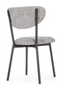BIZZOTTO krzesło LUDMILLA szare