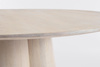 BIZZOTTO stół jadalniany NASSOR 120       beżowy