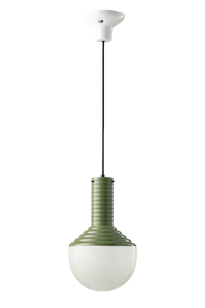 SOSPENSIONE VETRO VERNICIATO - PAINTED GLASS PENDANT SELARON Ferroluce C2730-VSA