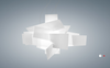 Lampa wisząca Big Bang XL LED - Czerwony  FOSCARINI