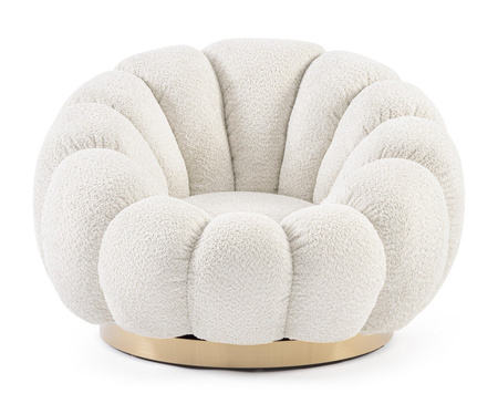 BIZZOTTO fotel obrotowy FLOREL naturalny