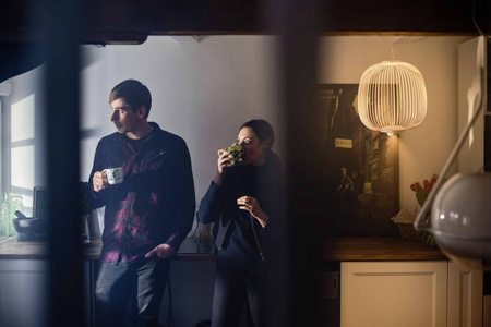 Lampa Wisząca Spokes 2 Midi MyLight-Biały FOSCARINI