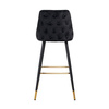 RICHMOND krzesło barowe IMANI 77 czarne