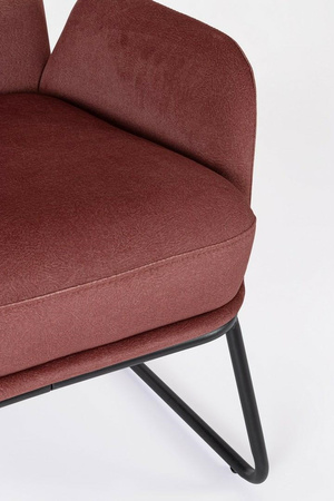 BIZZOTTO fotel OPHELIA czerwony
