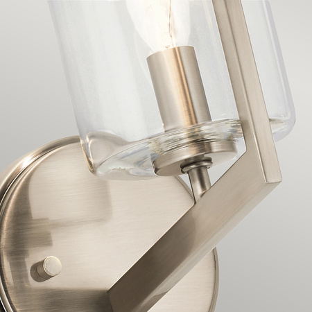 Kinkiet Nye - 1 źródło światła - Klasyczny pewter Nye Quintiesse Kichler QN-NYE1-CLP