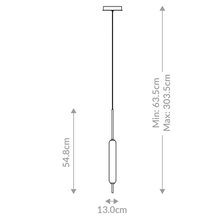 Lampa wisząca Cumberland - 1 źródło światła - Matowa czerń Quintiesse Eurofase QN-CUMBERLAND-1P-BK