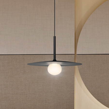 Vibia Tempo Lampa Wisząca LED, 25 wys. 200 cm, Grafitowy Mat