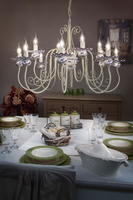 LAMPADARIO / CHANDELIER SANREMO Ferroluce C410-12