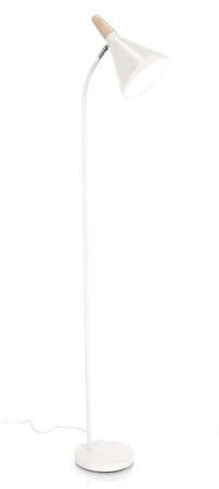 BIZZOTTO lampa podłogowa BRILL biała