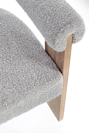 BIZZOTTO krzesło AGAPE beżowy / szary