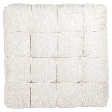 RICHMOND pufa MERROL biała - trudnopalna