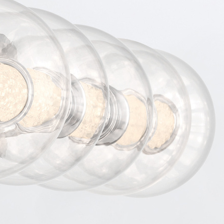 Kinkiet Atomo - 5 źródeł światła - Polerowany chrom Quintiesse Eurofase QN-ATOMO-5W-PC