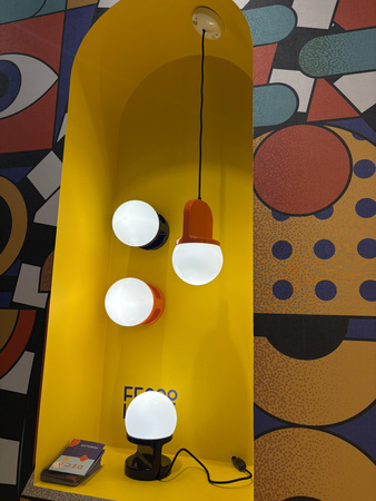 Ferroluce Habea C2781 lampa wisząca żółta