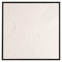 RICHMOND obraz JANEY 80x80 cm biały