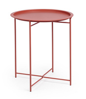 BIZZOTTO stolik ogrodowy AUSTIN czerwony