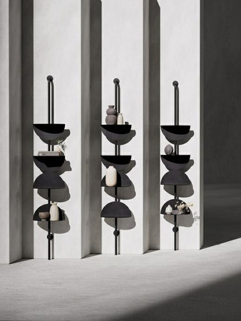 UMBRA regulowane półki ścienne SOLIS      czarne