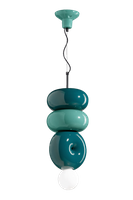 SOSPENSIONE 3 ELEMENTI - PENDANT WITH 3 ELEMENTS BUMBUM Ferroluce C2763-MIX