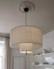Lampa wisząca Margin beżowa śr. 90 cm 21330/9D