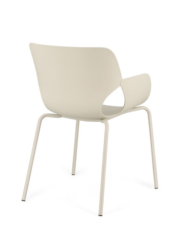 BIZZOTTO krzesło LENNOX ARM beżowe