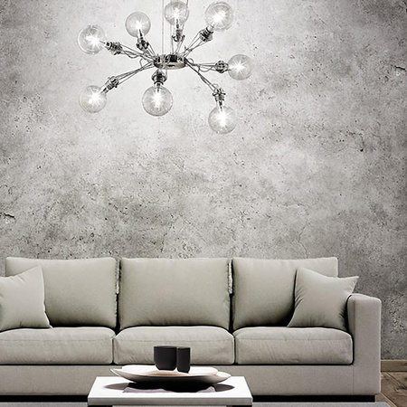 Lumina Matrix Otto lampa wisząca 8-pkt., czarna