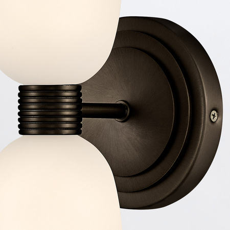 Kinkiet Tallulah - 2 źródła światła - Oksydowana czerń Quintiesse QN-TALLULAH-WB2-BX