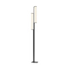 Vibia Class Lampa zewnętrzna Dual LED 250cm H czarna