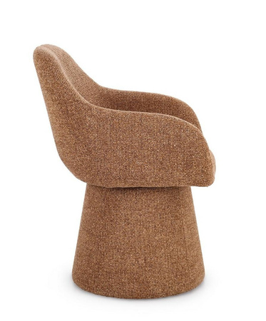 BIZZOTTO krzesło obrotowe ANTARA ARM      brązowe