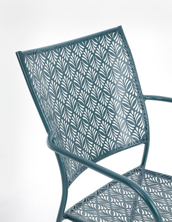 BIZZOTTO krzesło ogrodowe LIZETTE         niebieskie